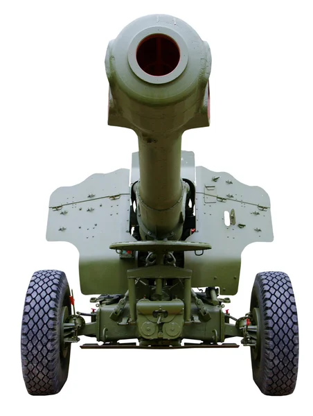 Артиллерийский стебель гаубицы — стоковое фото