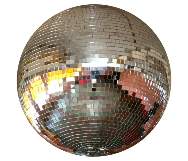 stock image Silver night club lighting mirror-ball