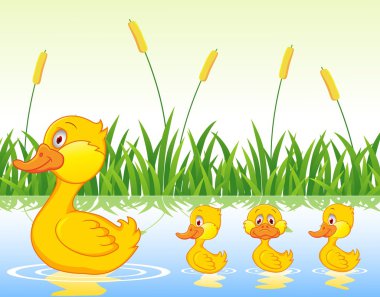 Duck Cartoon clipart