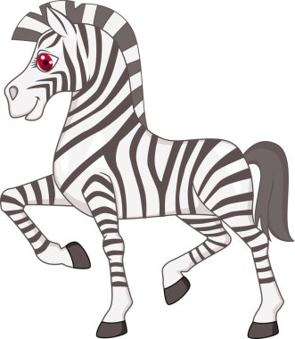 Zebra karikatür