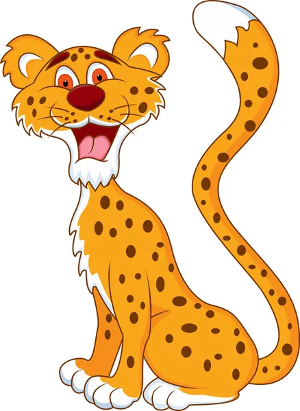 Gepard kreskówka — Wektor stockowy