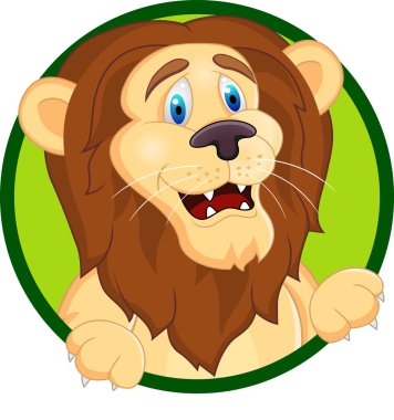 Lion cartoon clipart