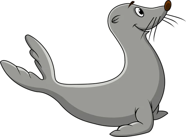Caricature de phoque — Image vectorielle