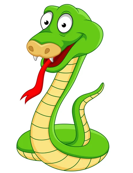 Kígyó rajzfilm — Stock Vector