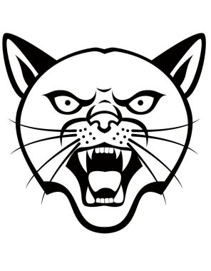 Panther Head clipart