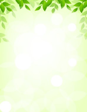 Leaves background clipart
