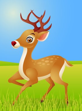 Deer Cartooon clipart