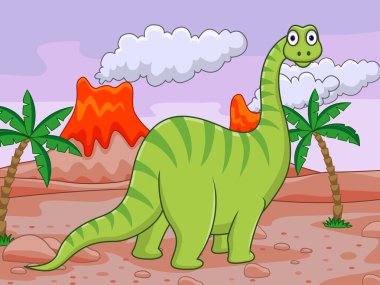 Dinosaur cartoon clipart