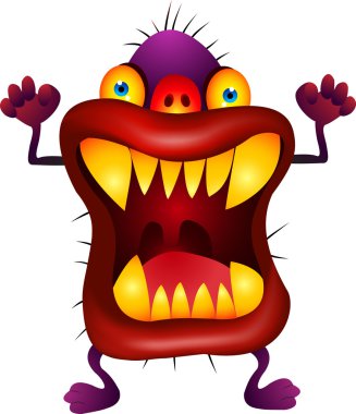 Monster Cartoon clipart