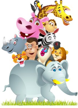 Animal cartoon clipart