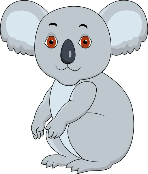Desenhos animados de Koala —  Vetores de Stock
