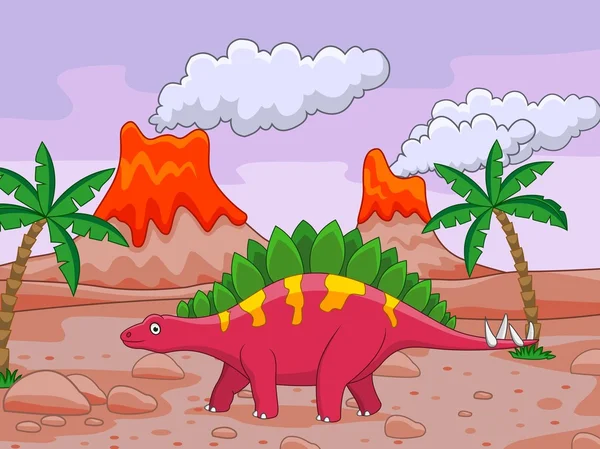 恐龙卡通 — 图库矢量图片