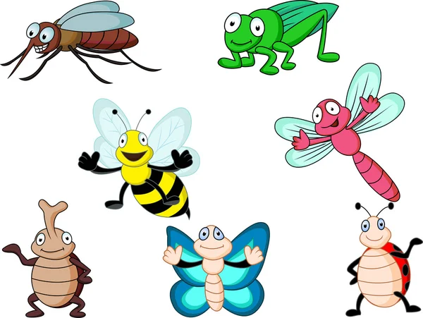 Hmyz kreslený — Stockový vektor