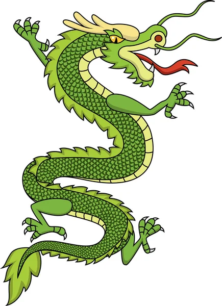 Čínský drak — Stockový vektor