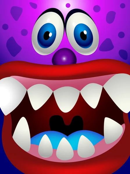 Monster Cartoon — Stockvector