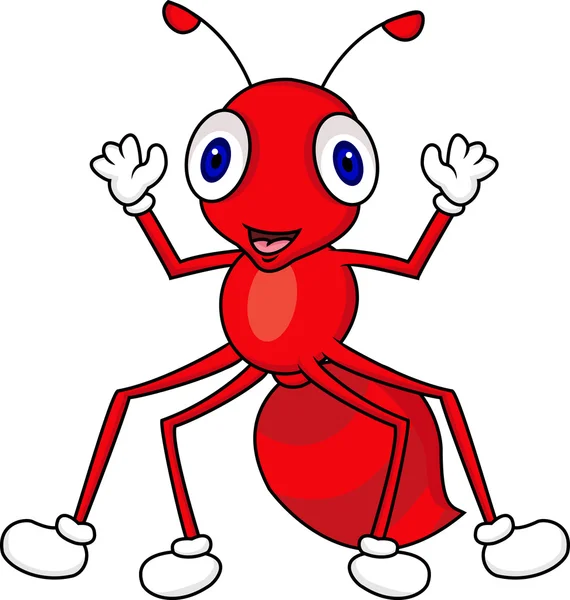 Caricature fourmi — Image vectorielle