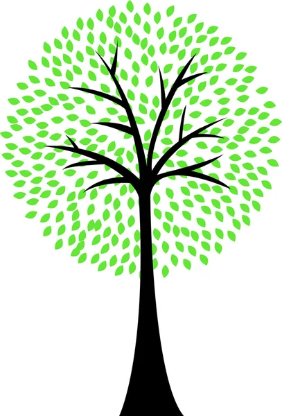 Tree Silhouette — Stock Vector