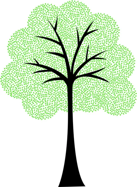 Tree Silhouette — Stock Vector