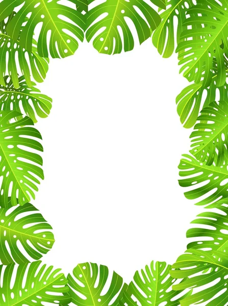 Φύλλα τροπικό βάθους — Διανυσματικό Αρχείο