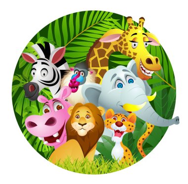 Animal cartoon clipart