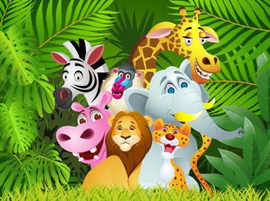 Animal cartoon clipart