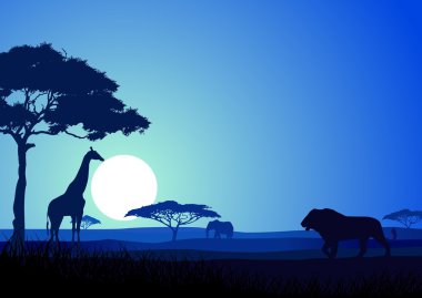 Safari Background clipart