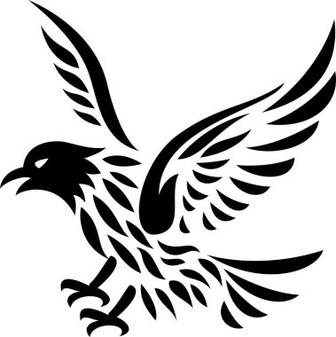 Eagle tattoo clipart