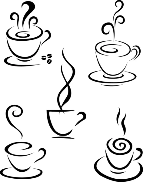 stock vector Coffee symbol collection
