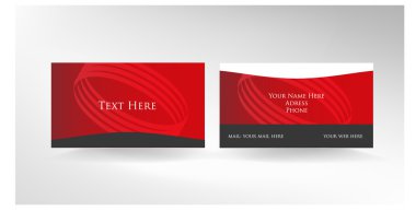 Business card clipart