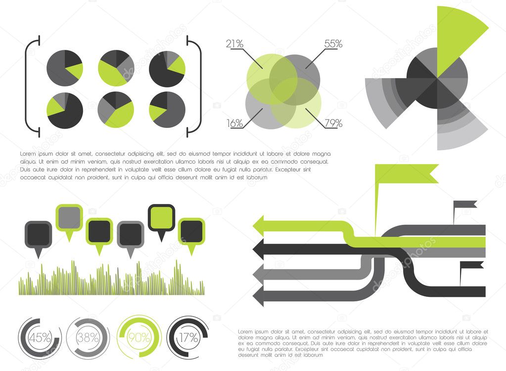 Green infographic