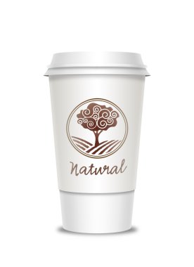 kahve fincanı etiketi