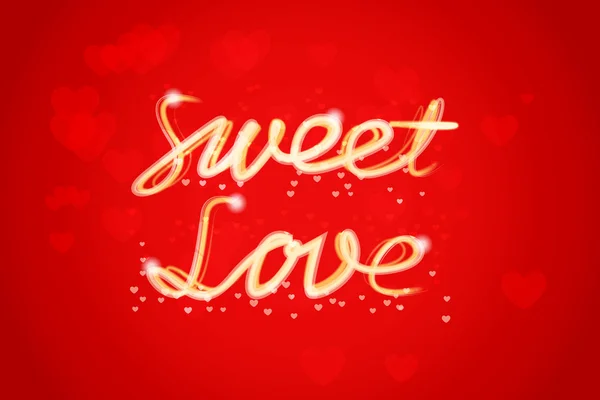 Słodkiej miłości — Wektor stockowy