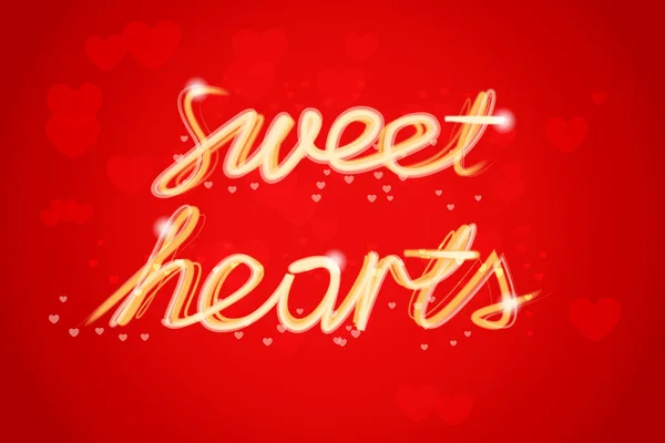 Sweet hearts — Stock Vector