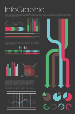 renkli Infographic