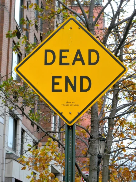 stock image Dead end sign