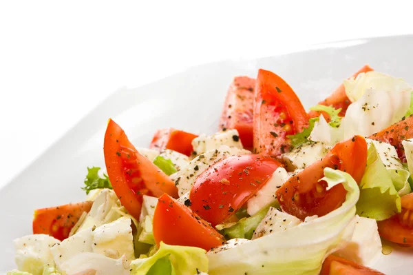 Caprese salad - close up — Stock Photo, Image