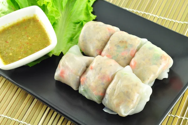 stock image Southeast Asian Style Summer Roll