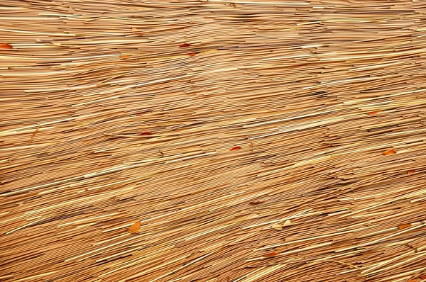 Leaf on roof weave — Stockfoto