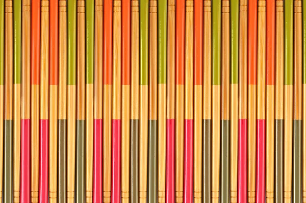 Texture decorativa di bacchette di bambù — Foto Stock