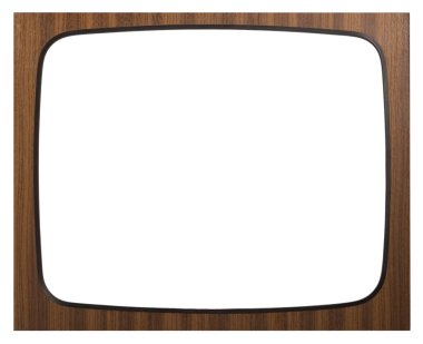 Old TV frame clipart