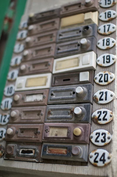 stock image Old-fashioned door bells