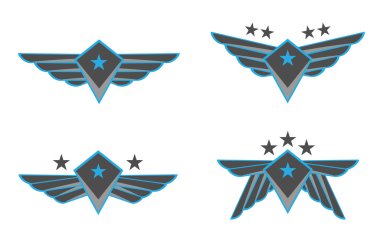 Wings Vector Illustration clipart