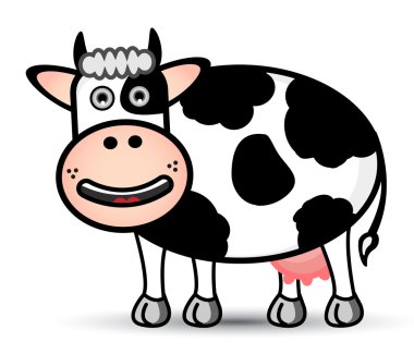 Cow Vector clipart