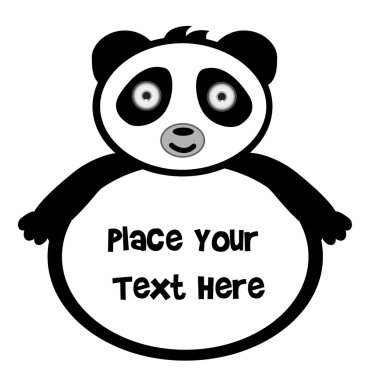 ayı Panda afiş