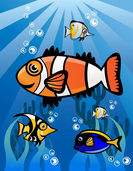 Stock vector Fish Group