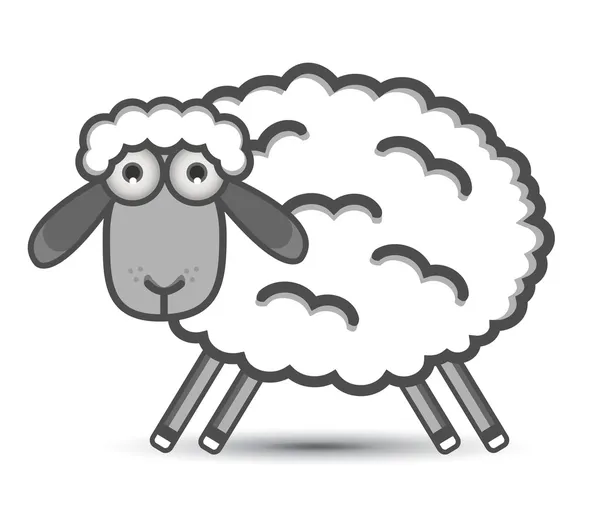 Sheep vector — Stock Vector