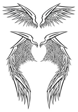 Wings Vector clipart