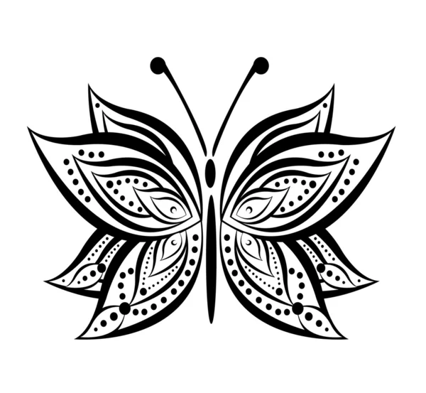 Vecteur papillon — Image vectorielle