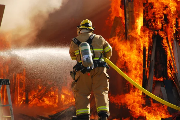 Structure Fire — Stock Photo, Image