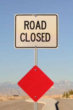 Road Closed clipart